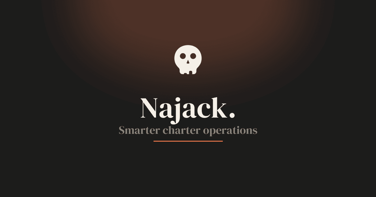 Najack. Smarter charter operations.